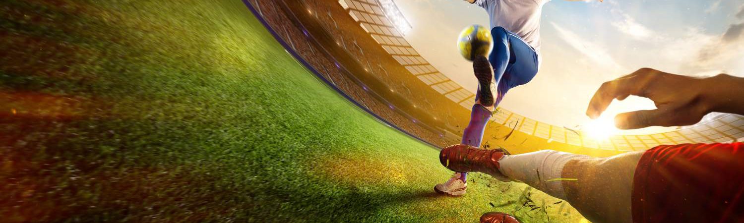 Soccer,Player,In,Action,Fish,Eye,First,View,Yellow,Toning brinco futbolero